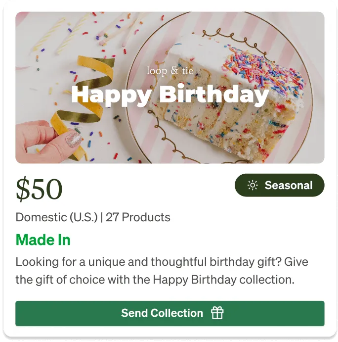 Product UI Mockup